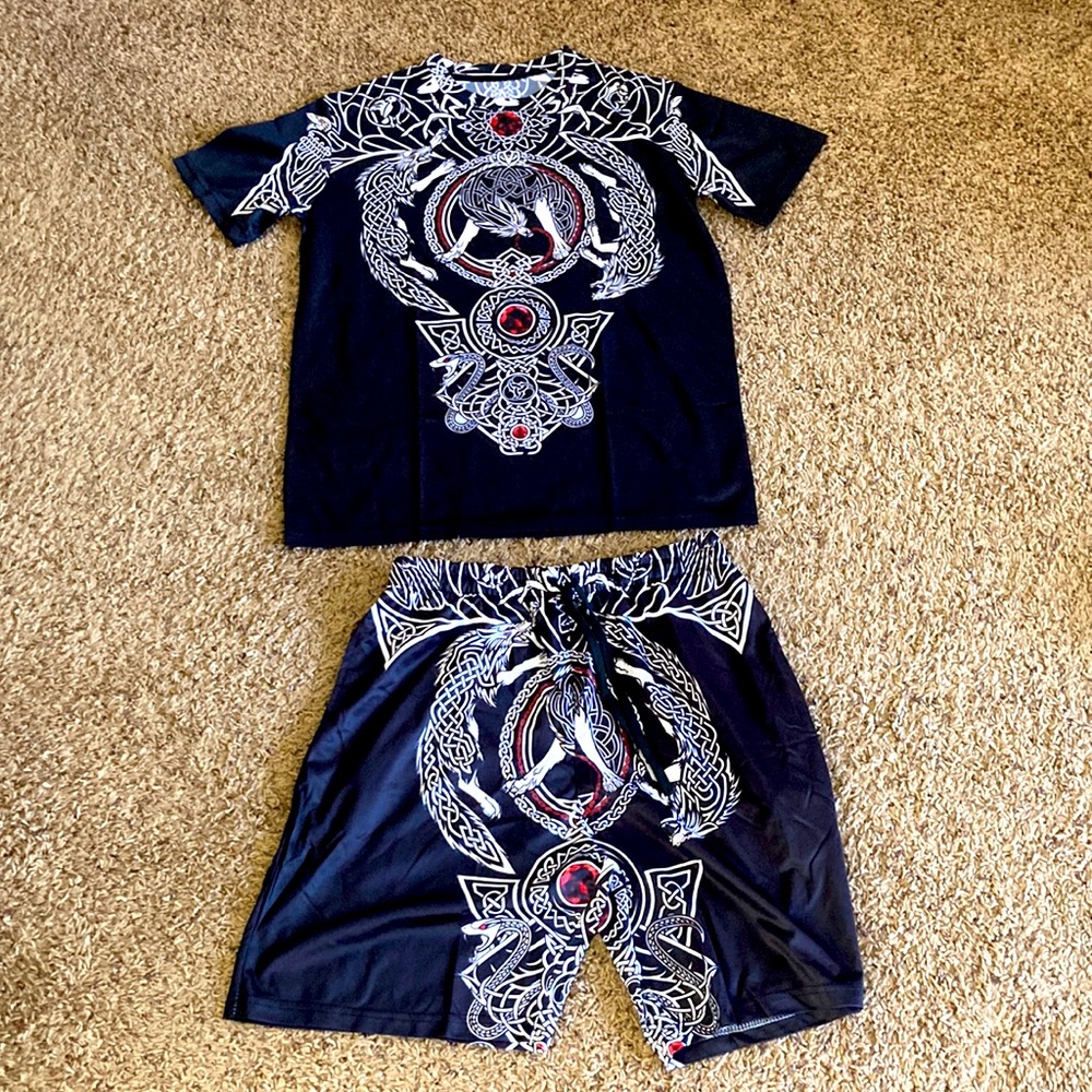 Dragon Themed Shirt & Short Set